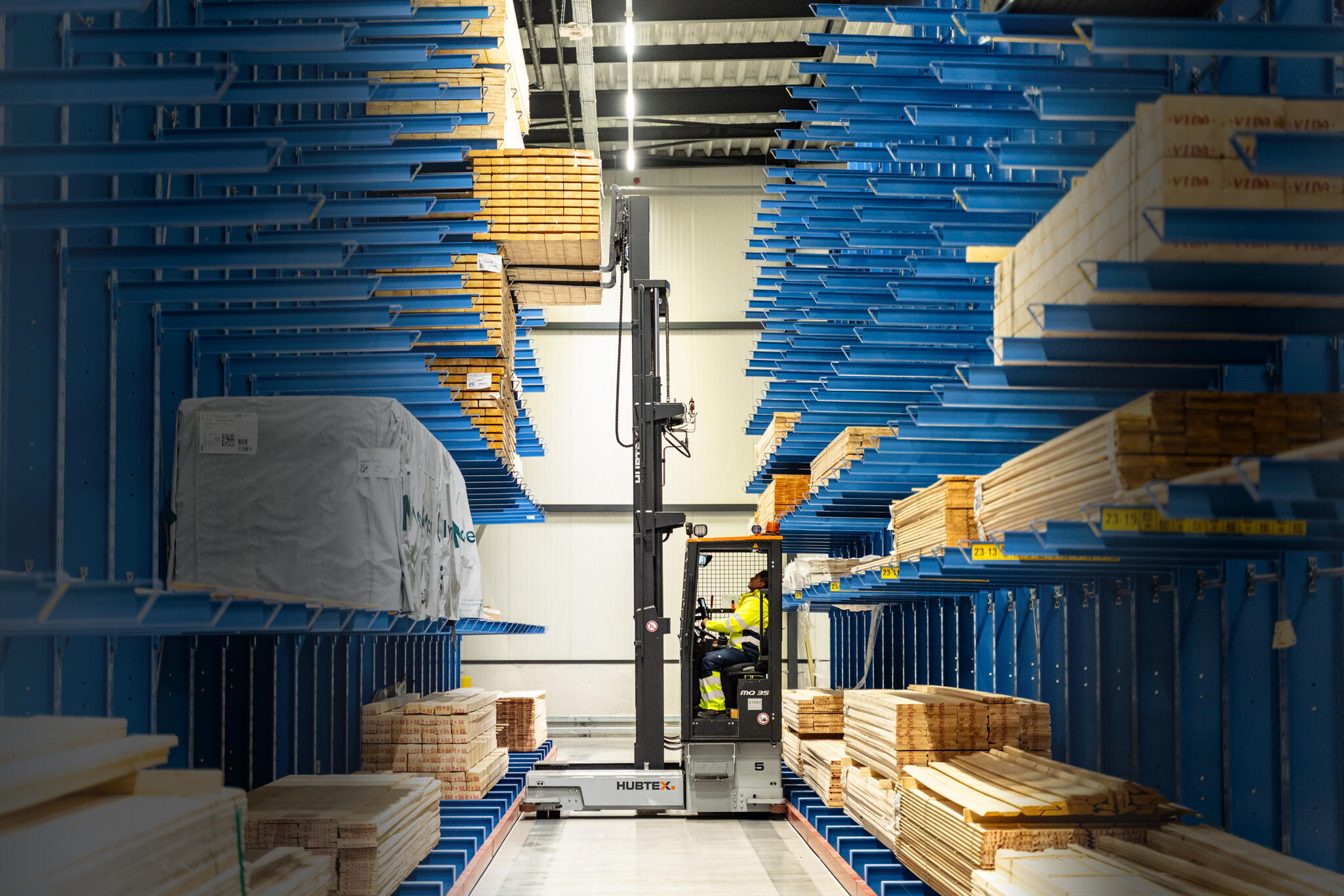 HUBTEX Seitenstapler